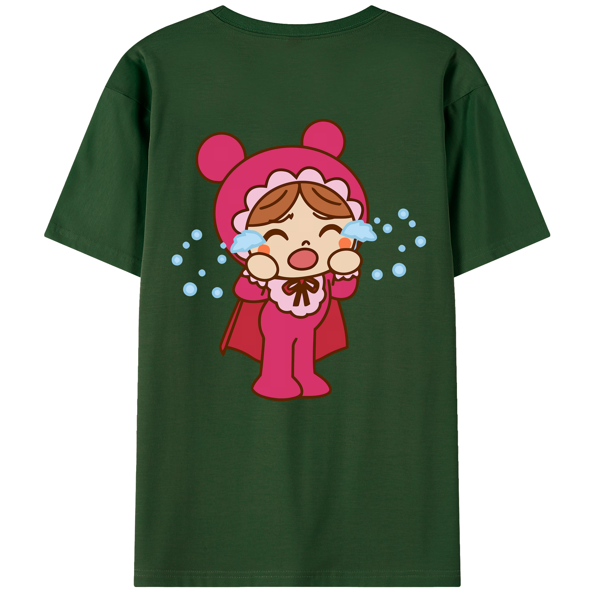 （画像用） アンパンマン Anpanman 綿100％半袖Tシャツ（背面プリント）